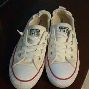 White converse size 8
